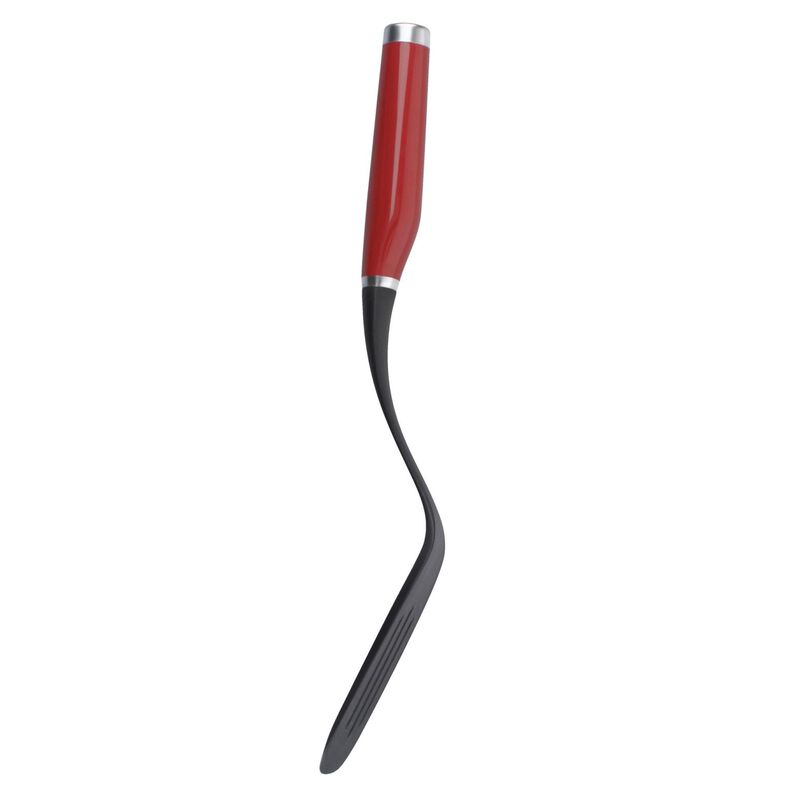 KitchenAid Solid Slotted Turner Nylon - Empire Red image number 1